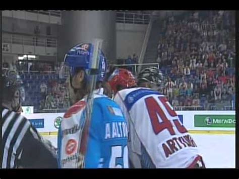 A draw in that game. Russia vs. Finland Hockey Fight (FIN commentary) - YouTube