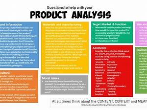 Detailed Product Analysis Questions Teaching Resources
