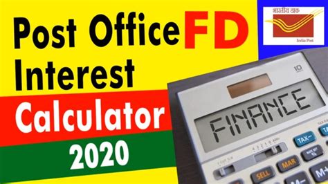 The new rates of interest will apply. Post office FD interest rates 2020 | post office FD ...