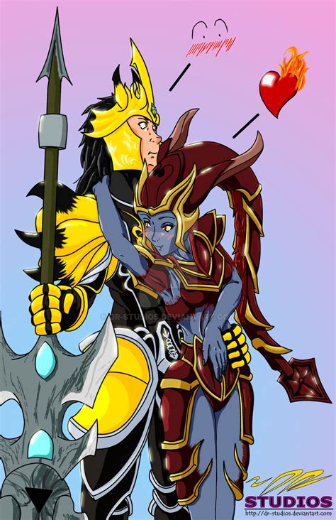 Jarvan Iv And Shyvana By Dr Studios On Deviantart