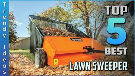 Top 5 Best Lawn Sweepers Review In 2024 YouTube