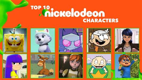 My Own Favorite Nickelodeon Characters By Luizhenriquepeixotov On