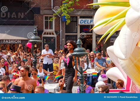 amsterdam gay pride 2014 editorial stock image image of costumes 56235499
