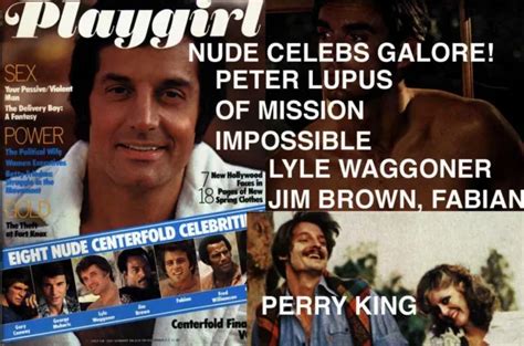 PLAYGIRL 4 76 PETER Lupus Nude Celebs Waggoner Maharis April 1976 Hairy