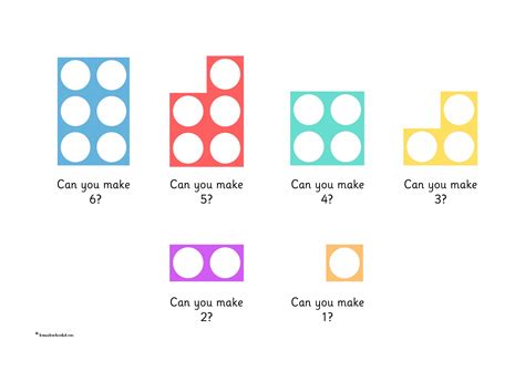 Numicon Style Can You Make Printable Teaching Resources Print