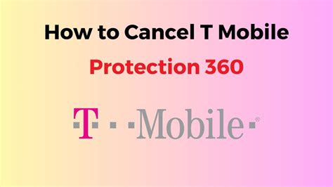 How To Cancel T Mobile Protection 360 Youtube