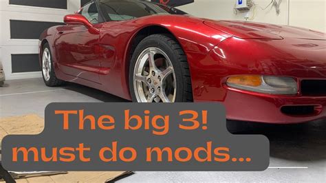 3 Essential Corvette C5 Mods Youtube