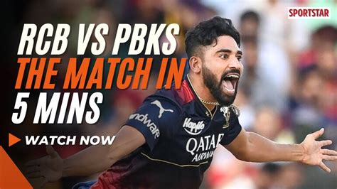 RCB Vs PBKS Match Highlights And Analysis YouTube