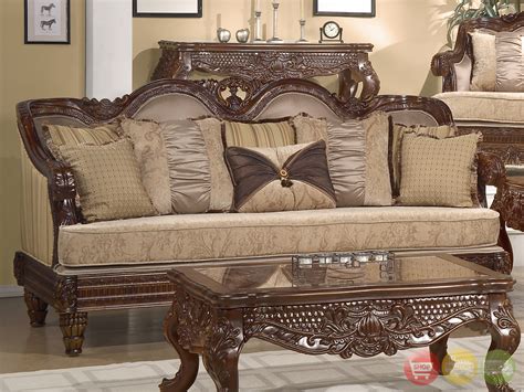 Formal Luxury Set Traditional Living Room Furniture Hd 386