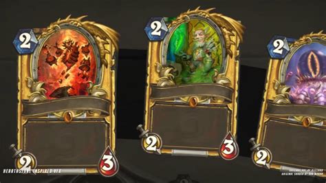 Hearthstone Custom Gold Cards Real Time Vfx