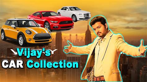 Actor Vijay Car Collection Rolls Royce Mustang Youtube