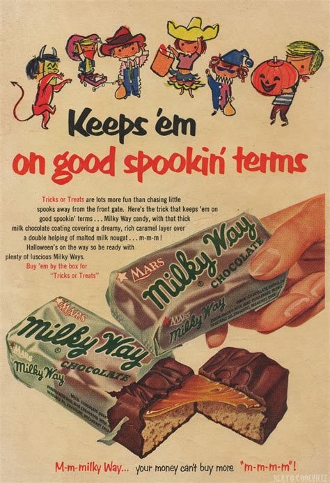 Neato Coolville Milky Way Bars Keeps Em On Good Spookin Terms