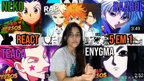 Rai 1 uno live diretta on line online live streaming rai 1italia gratis. REACT 5 EM 1| Rap do Gon | Rap do Killua | Rap do Hisoka ...