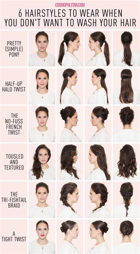 18 Casual Hairstyles For Greasy Hair