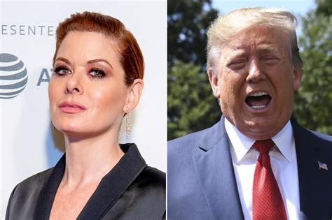 Trump Fires Back At Debra Messing For Wanting To Shame His Campaign Donors