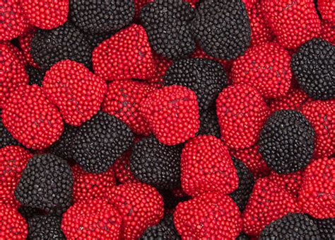 Raspberries And Blackberries Bruces Candy Kitchen