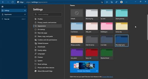 Microsoft Edge Canary Now Offers Color Based Themes In Settings My Xxx Hot Girl