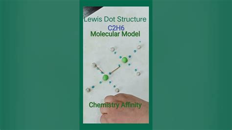 Lewis Dot Structure C2h610science Youtubeshorts Youtube