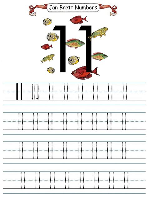 Number 11 Worksheet For Preschool Nidecmege
