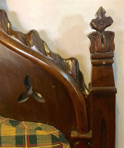 Gothic furniture is a manufacturer of quality wood furniture. Gothic 19th Century Sofa or Hall Bench in an Irish Plaid ...
