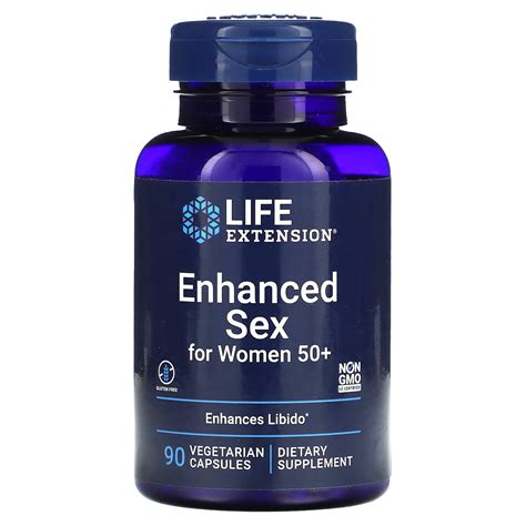 Life Extension Advaced Natural Sex For Women 50 90 Capsules Hilife Vitamins