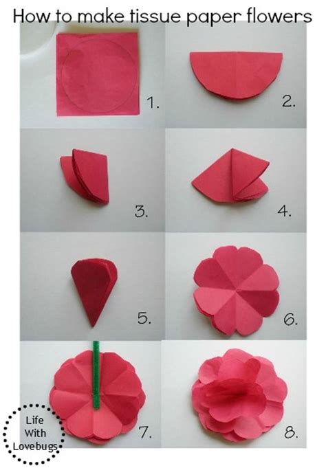 How To Make A Paper Flower Card How To Make Gorgeous Paper Flowers