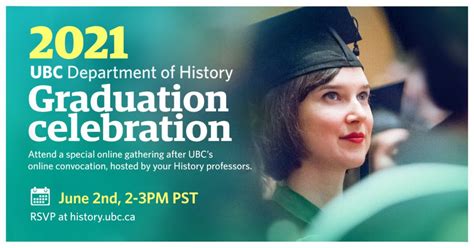 UBC History Graduation Celebration! - Department of History