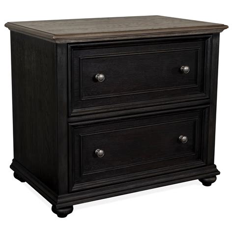 This lateral file cabinet is a great option to organize important documents in your home office. Riverside Furniture Regency Traditional 2-Drawer Lateral ...