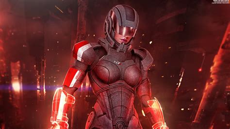 Female Shepard Mass Effect 4k Wallpapers Hd Wallpapers Id 24246
