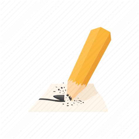 Broken Character Drawing Drawn Eraser Pen Pencil Icon