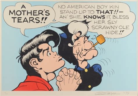 Al Capp A Mothers Tears Featuring Lil Abner And Mammy Yokum 1974 Mutualart