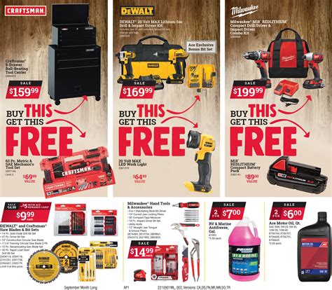 Current Ad September Red Hot Buys 2021 Yeagers Ace Hardware