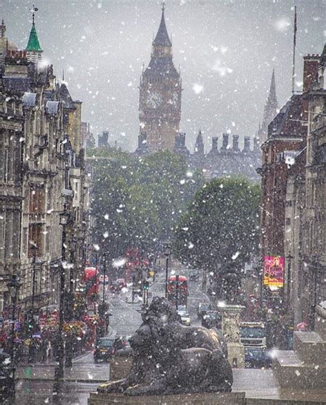 Earth Focus On Instagram London In The Snow Briefly You Guys Seem To