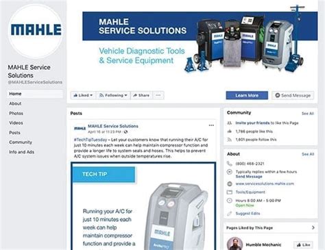 Mahle Announces Launch Of New Facebook Page Autosphere