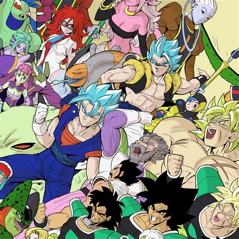 Just as the androids arrived, the trunks from the series' main timeline was born. Every Dragon Ball Character, Together