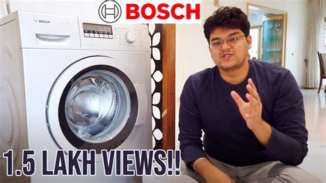 I am confused between washing efficiency of the front and top load washing machine. Bosch Washing Machine Review and Demo | Best Washing ...