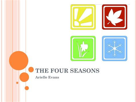 Ppt The Four Seasons Powerpoint Presentation Free Download Id2733939