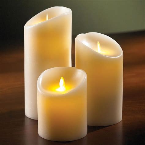 The Most Realistic Flameless Candle Hammacher Schlemmer