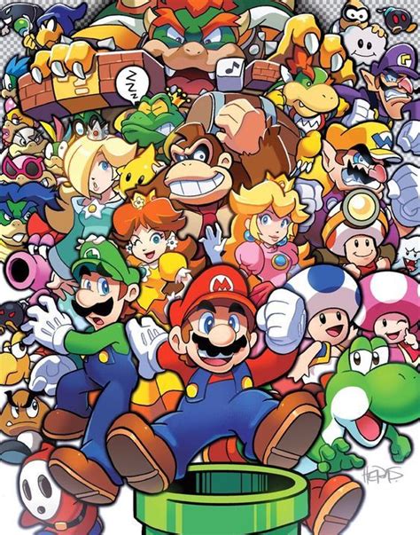 Video Game Characters Mario Characters Mario Fan Art Super Mario D My