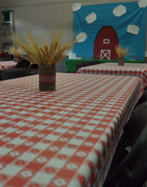 Farm Party Table Decorations Noahs Ark Theme Farm Theme Farm Birthday