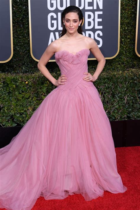Emmy Rossum 2019 Golden Globe Awards Red Carpet Celebmafia