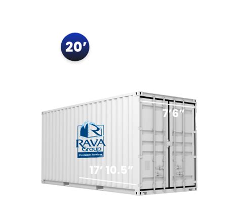 20 Dry Containers Rava Group Container Services