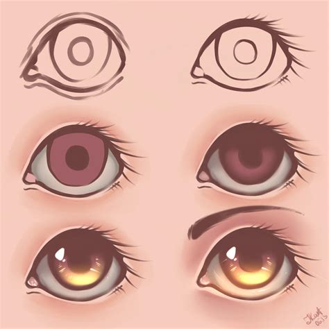 Eyes Tutorial 2 By Julcha97 On Deviantart