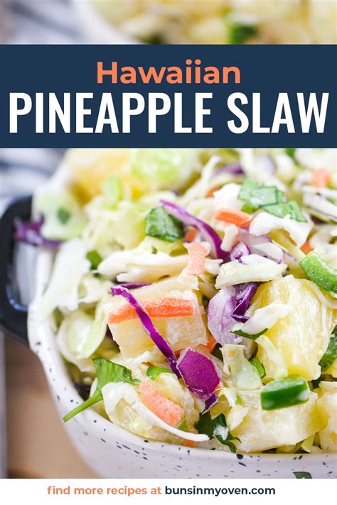 Our Pineapple Coleslaw Has A Delicious Tropical Flair Thanks To The