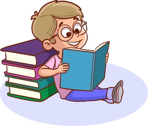 Kids Reading Clipart Transparent Background 24044251 Png Clip Art Library