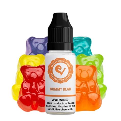 They were smoking cigarettes when they just came in regular tobacco flavor. Gummy Bear E-Juice - Vapor Vapes