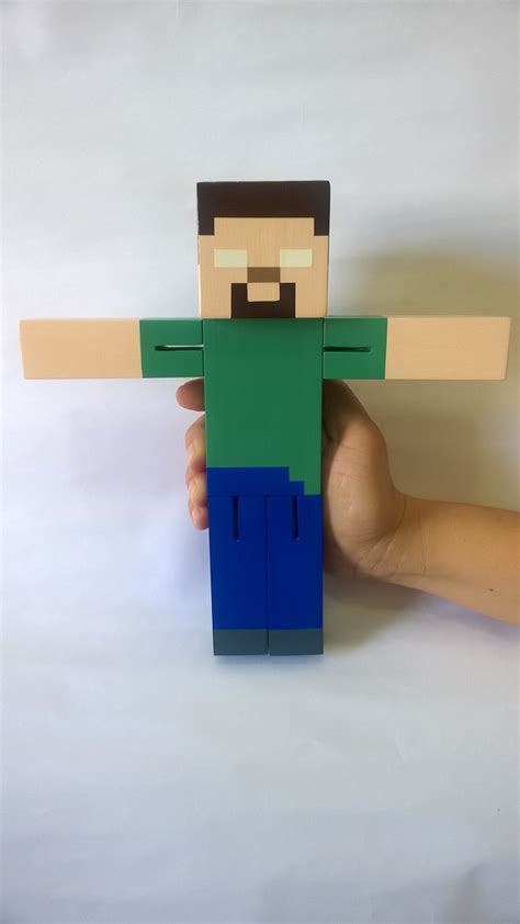 Minecraft Herobrine Toy Bilscreen