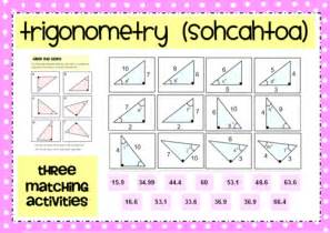 Trigonometry Matching Activities Teaching Resources