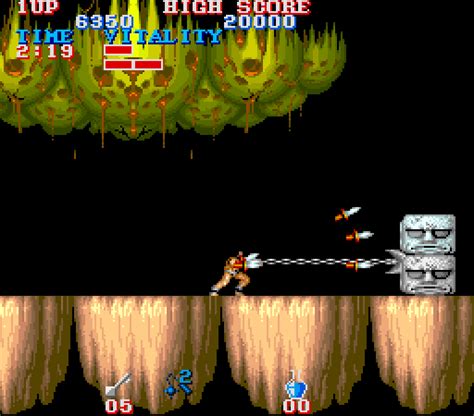 Black Tiger 1987 By Capcom Arcade Game