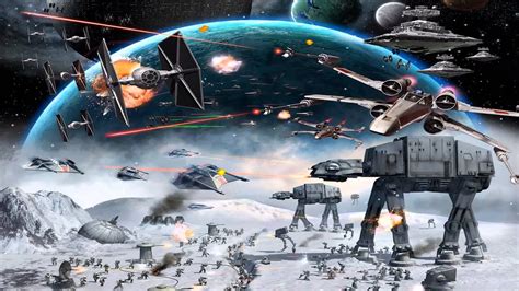 Batallas De Naves Espaciales De Star Wars Guerra De Las Galaxias